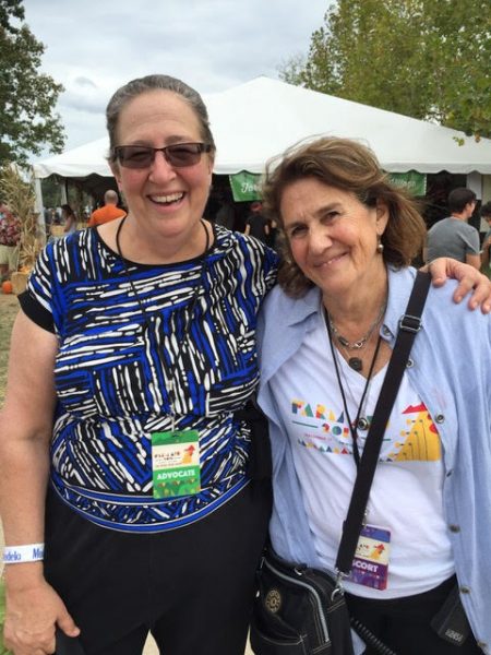 Kathy Ozer and Carolyn Mugar (Photo: Farm Aid)